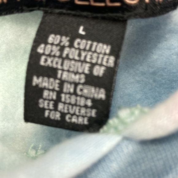 RELISTED Tie Dye Cropped Hoodie - Crop Top Jacket - Picture 4 of 6